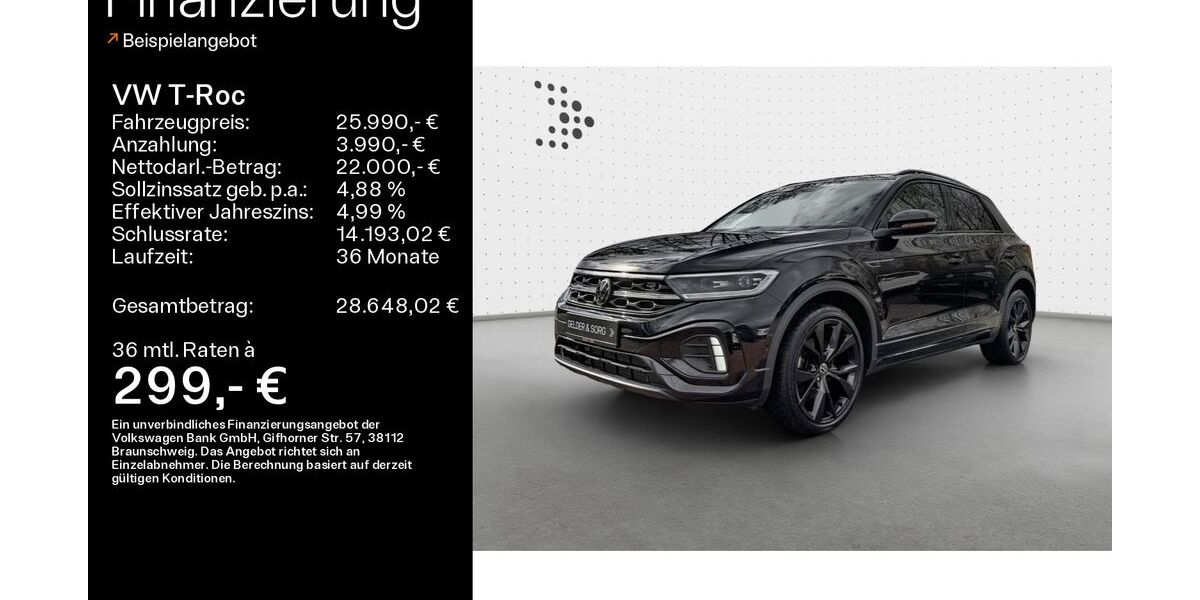 VW T-Roc 86.490 km 25.780 &euro; Sand am Main 97522