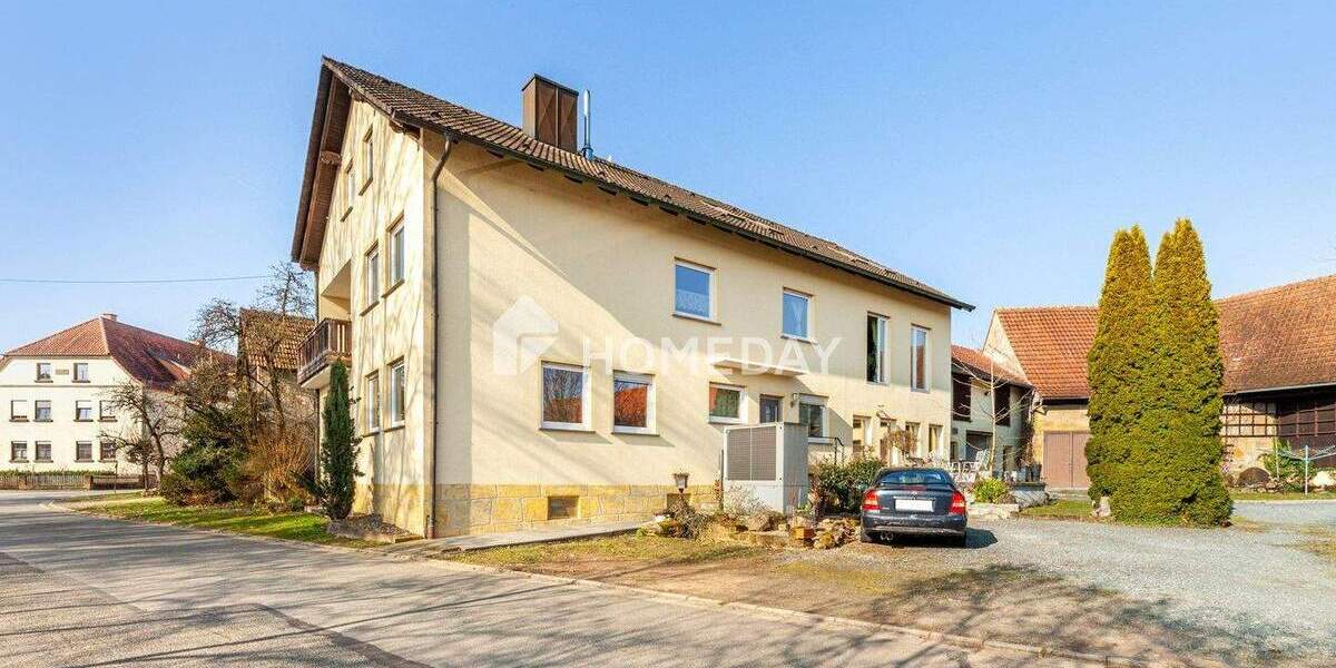 Bauernhaus, Landhaus Rentweinsdorf Sendelbach - 1 Zimmer, 340 m&sup2;, 469.000&euro; | Angebot:25702496