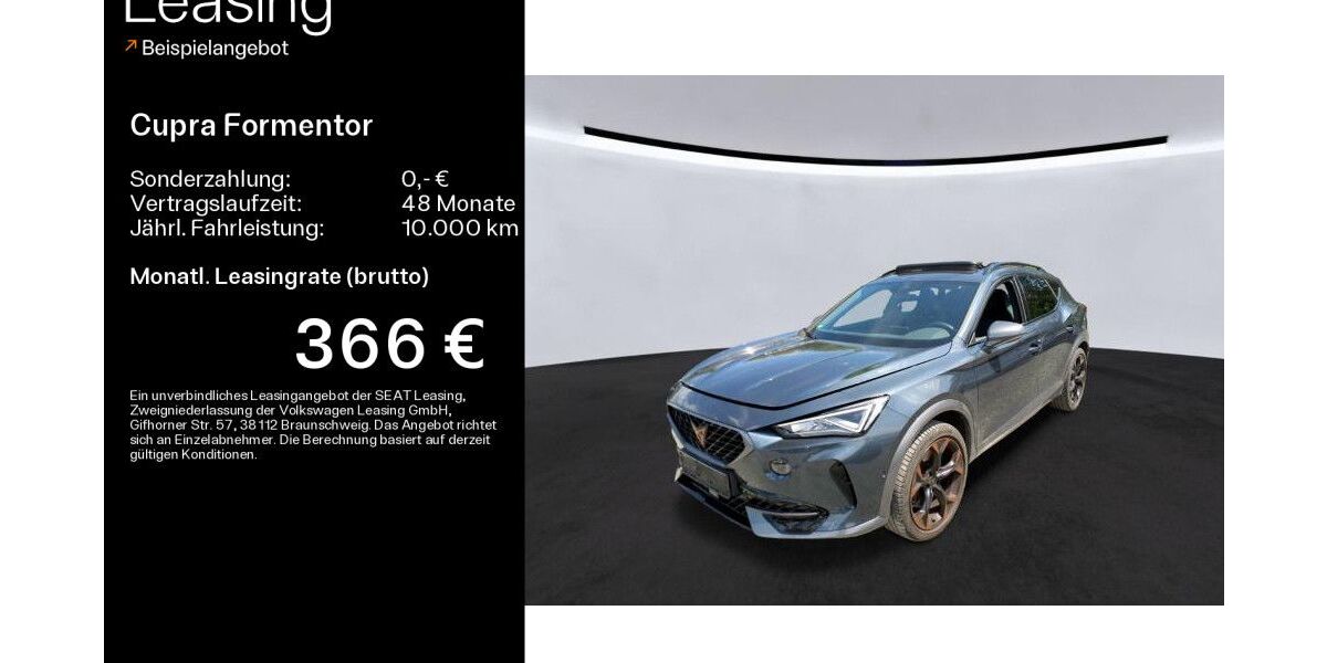 Cupra Formentor 53.884 km 28.990 &euro; Sand am Main 97522
