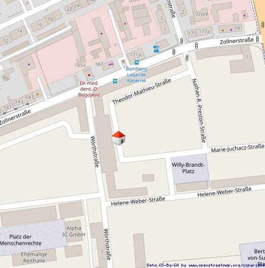 Etagenwohnung Bamberg Bamberg-Ost - 2 Zimmer, 58 m&sup2;, 855&euro; | Angebot:25957594