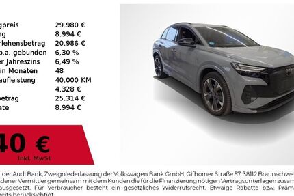 Audi Q4 e-tron 9.000 km 29.980 &euro; Höchstadt an der Aisch 91315