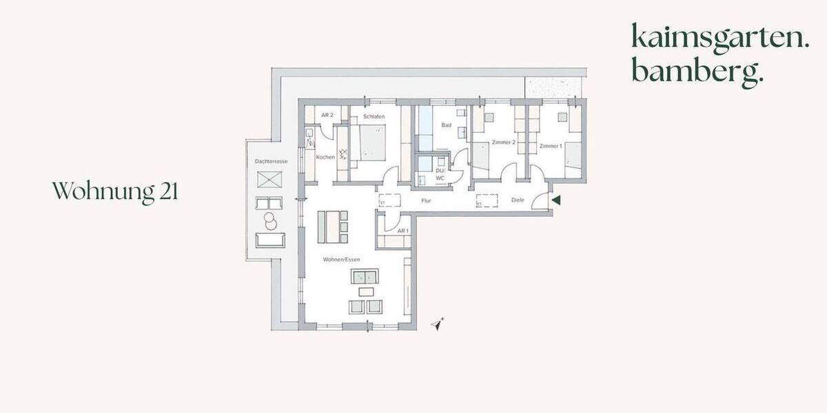 Etagenwohnung Bamberg Bamberg-Ost - 4 Zimmer, 140 m&sup2;, 980.580&euro; | Angebot:26806679
