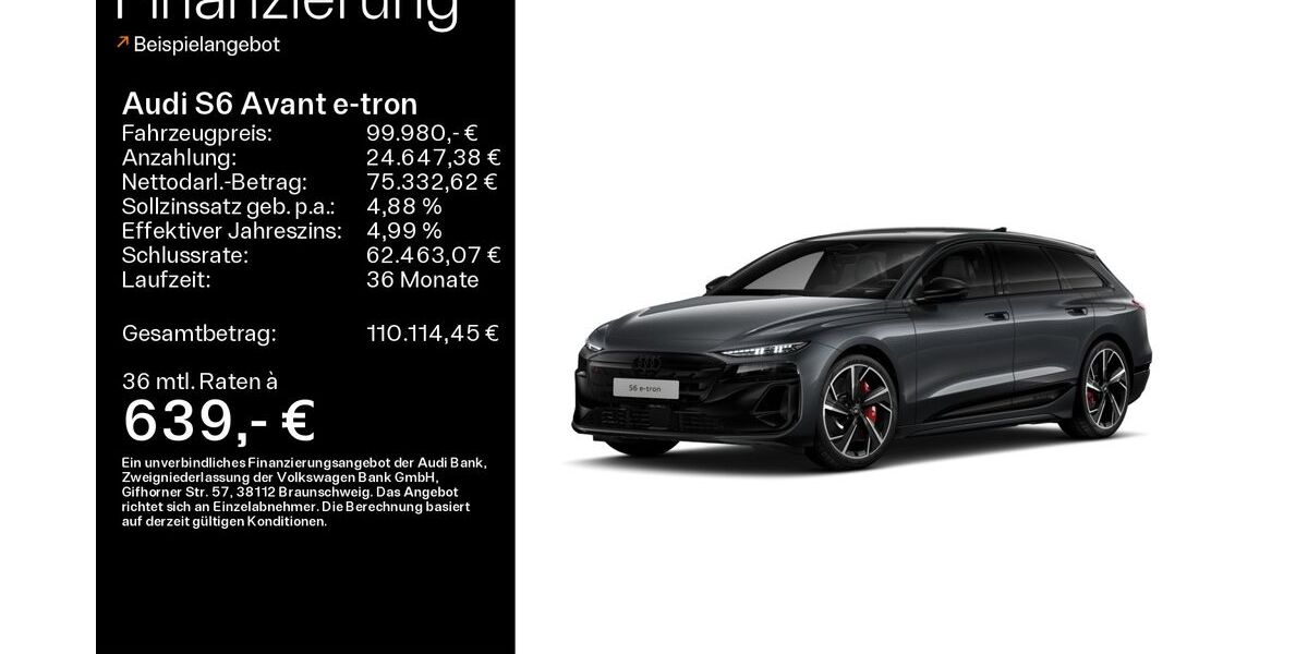 Audi S6 e-tron 3.000 km 99.980 &euro; Sand am Main 97522