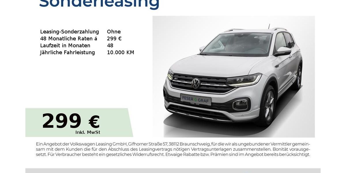 VW T-Cross 44.679 km 21.204 &euro; Höchstadt an der Aisch 91315