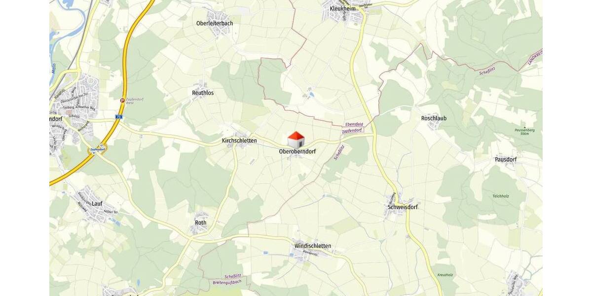 Einfamilienhaus Zapfendorf / Oberoberndorf Oberoberndorf - 8 Zimmer, 195 m&sup2;, 345.000&euro; | Angebot:25661818