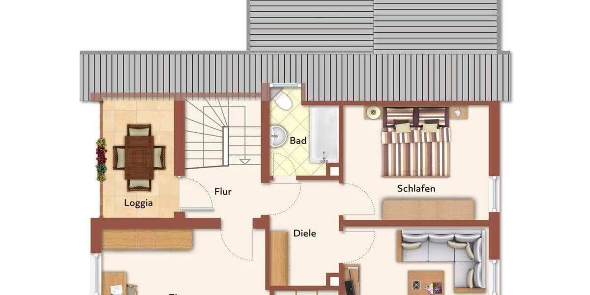 Einfamilienhaus Adelsdorf Aisch - 6 Zimmer, 122 m&sup2;, 299.000&euro; | Angebot:25677867