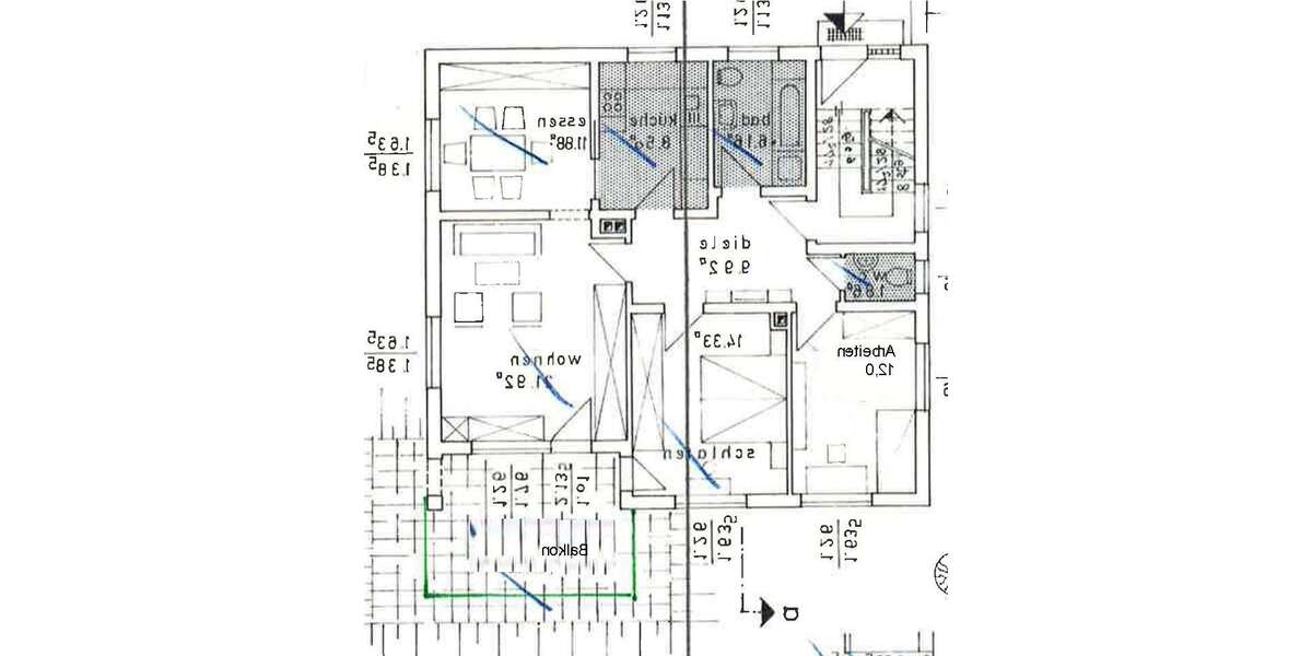Etagenwohnung Forchheim - 3 Zimmer, 85 m&sup2;, 900&euro; | Angebot:26308897