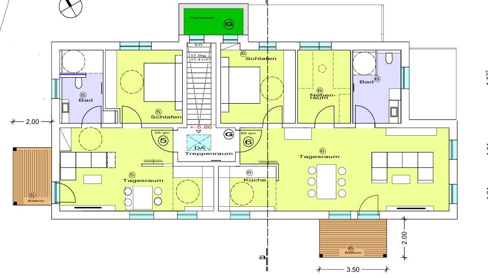 Etagenwohnung Höchstadt a.d.Aisch Etzelskirchen - 2 Zimmer, 55 m&sup2;, 240.680&euro; | Angebot:25799578
