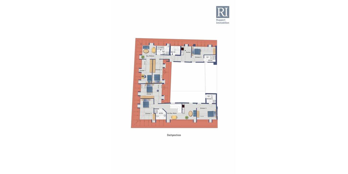 Mehrfamilienhaus, Wohnhaus Bamberg Inselstadt - 2 Zimmer, 729 m&sup2;, 3.100.000&euro; | Angebot:26204255