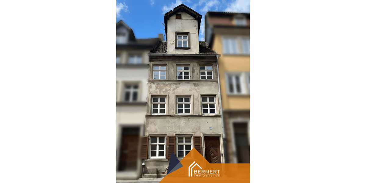 Mehrfamilienhaus, Wohnhaus Bamberg Gärtnerstadt - 8 Zimmer, 160 m&sup2;, 450.000&euro; | Angebot:25775035