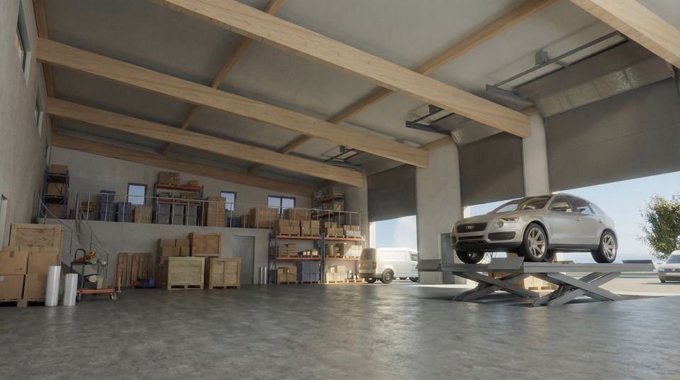 Gewerbeobjekt Burghaslach - 8&euro; | Angebot:25023116