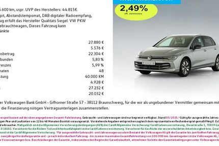 VW Golf 5.600 km 27.880 &euro; Bamberg 96052