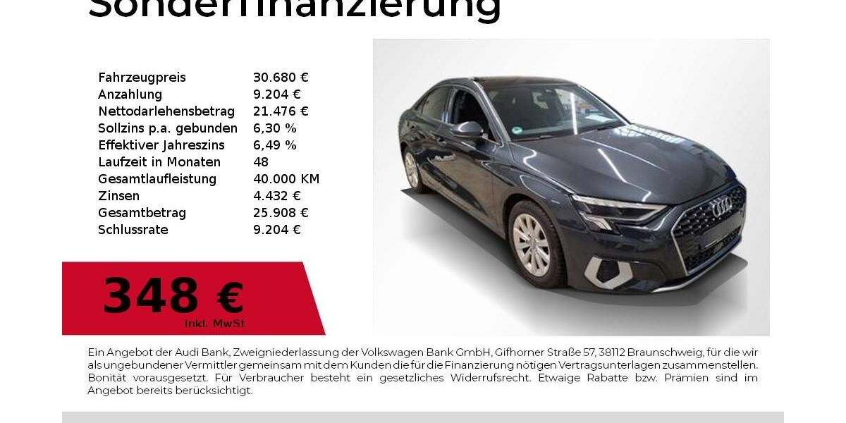 Audi A3 62.200 km 27.880 &euro; Höchstadt an der Aisch 91315