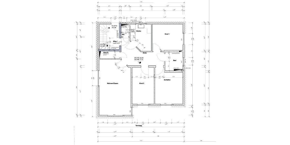 4 Zi. Erdgeschoss Wohnung mit Garten und 2 Stellplätzen - Etagenwohnung Höchstadt | Angebot:26802455