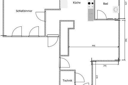 Wohnung Uehlfeld - 2 Zimmer, 56 m&sup2;, 475&euro; | Angebot:26648150