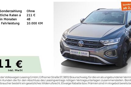 VW T-Roc 21.262 km 22.203 &euro; Höchstadt an der Aisch 91315