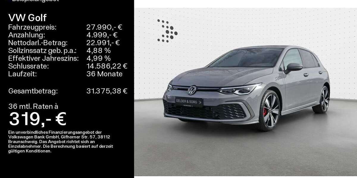 VW Golf GTE 35.363 km 26.480 &euro; Ebern 96106