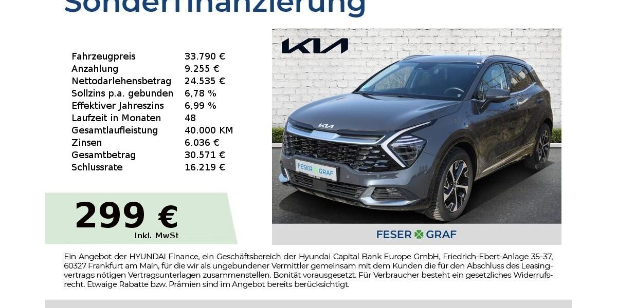 Kia Sportage 10.127 km 33.790 &euro; Hallstadt 96103