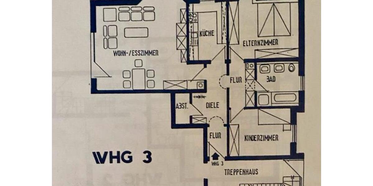 Erdgeschoßwohnung Schlüsselfeld - 3 Zimmer, 93 m&sup2;, 320.000&euro; | Angebot:26665854