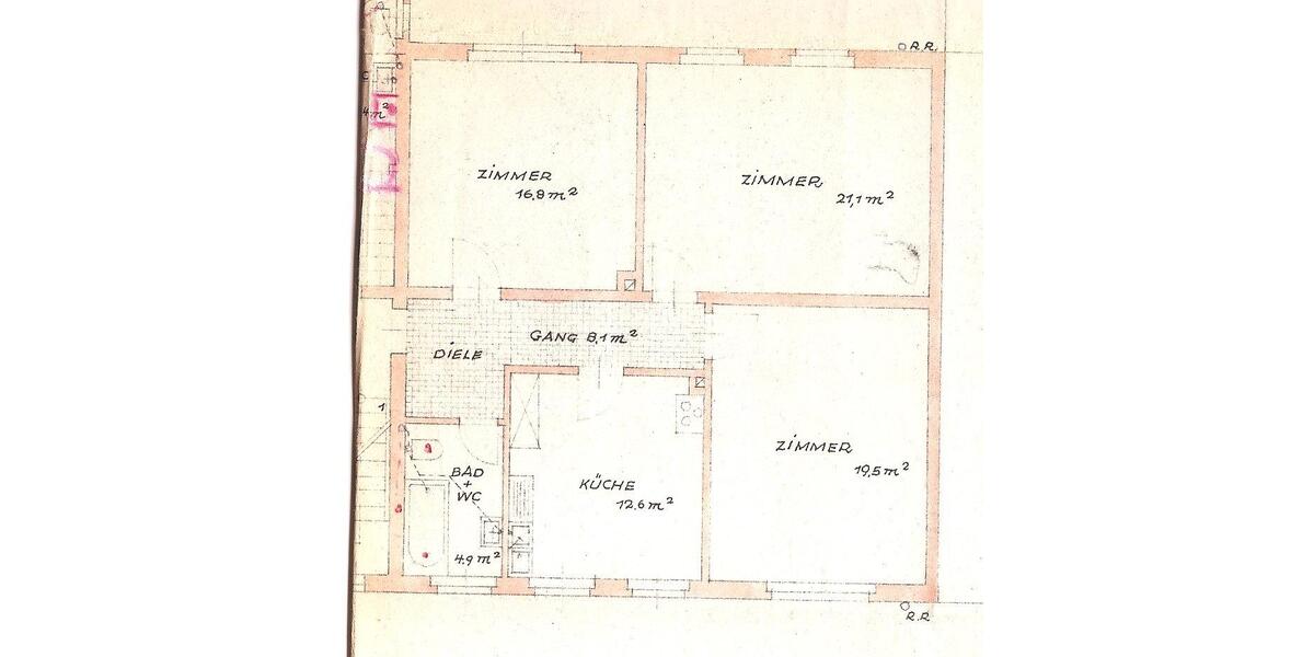 Erdgeschoßwohnung Bamberg Gereuth - 2 Zimmer, 63 m&sup2;, 870&euro; | Angebot:26021064