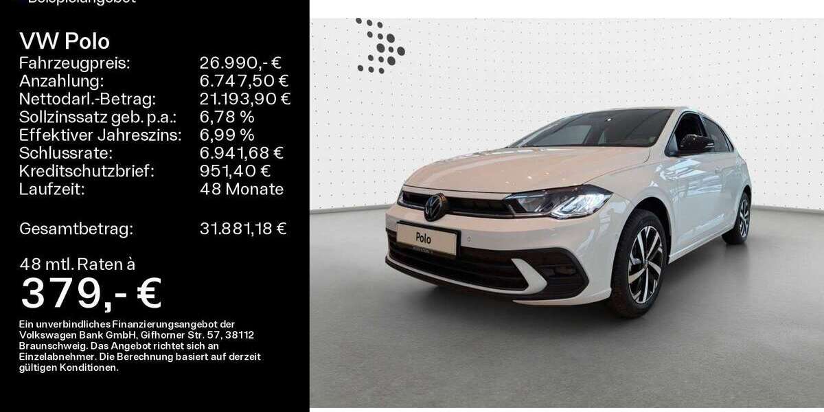 VW Polo 1.800 km 26.990 &euro; Sand am Main 97522