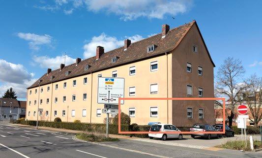 Erdgeschoßwohnung Bamberg Bamberg-Ost - 3 Zimmer, 60 m&sup2;, 850&euro; | Angebot:25598906