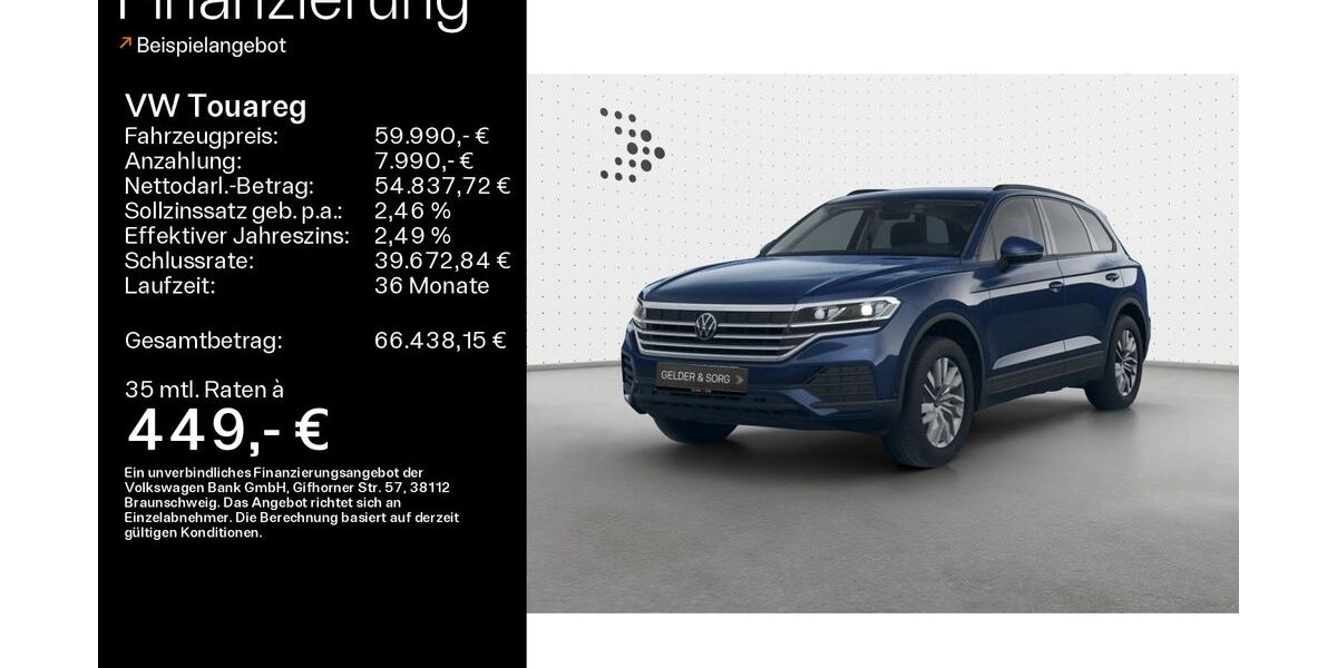 VW Touareg 9.810 km 59.990 &euro; Ebern 96106