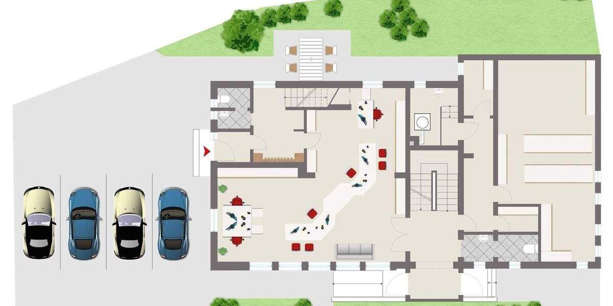 Gewerbeobjekt Ebermannstadt - 1 Zimmer, 447.000&euro; | Angebot:25742928