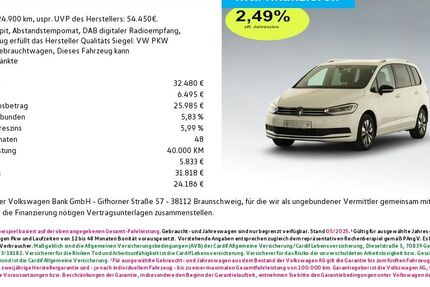 VW Touran 24.900 km 32.480 &euro; Bamberg 96052