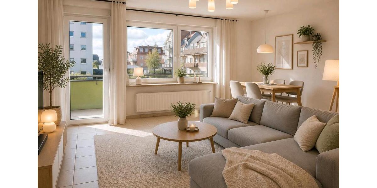 Hochparterre Bamberg Gereuth - 2 Zimmer, 48 m&sup2;, 183.500&euro; | Angebot:26592051