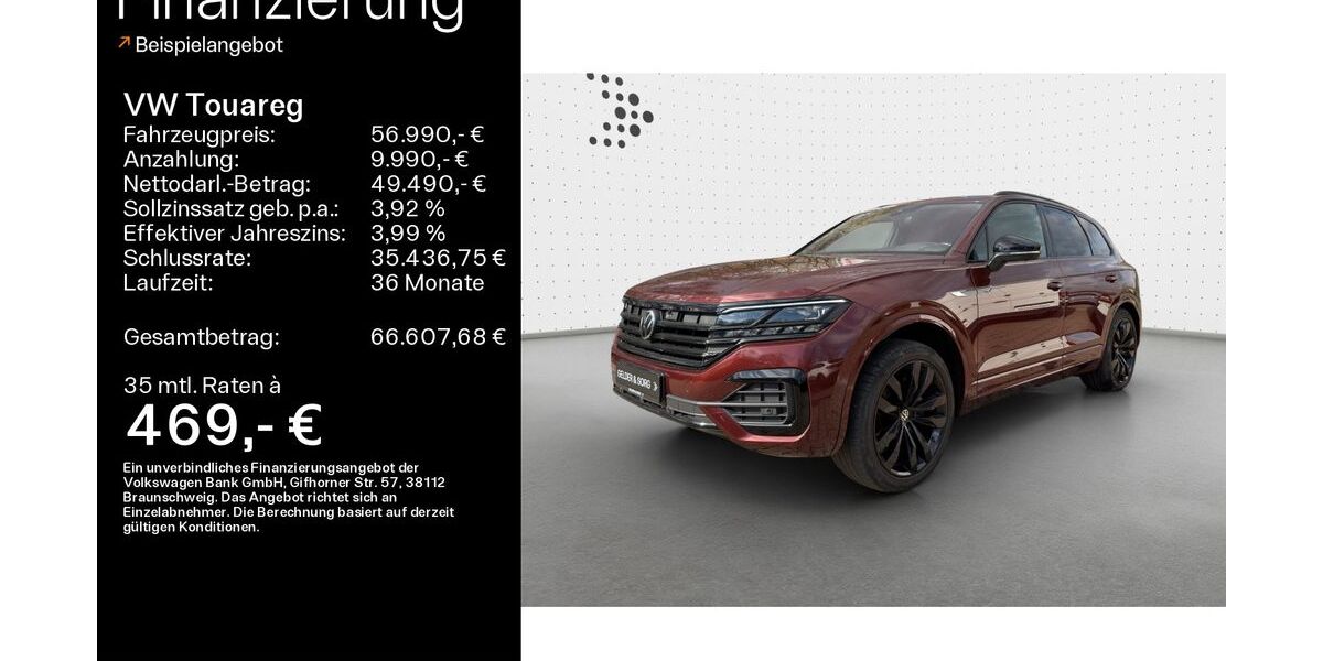 VW Touareg 72.077 km 53.480 &euro; Ebern 96106