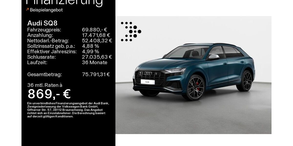 Audi SQ8 87.000 km 69.880 &euro; Ebern 96106