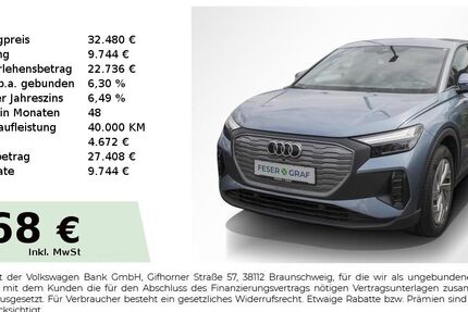 Audi Q4 e-tron 52.600 km 32.480 &euro; Höchstadt an der Aisch 91315