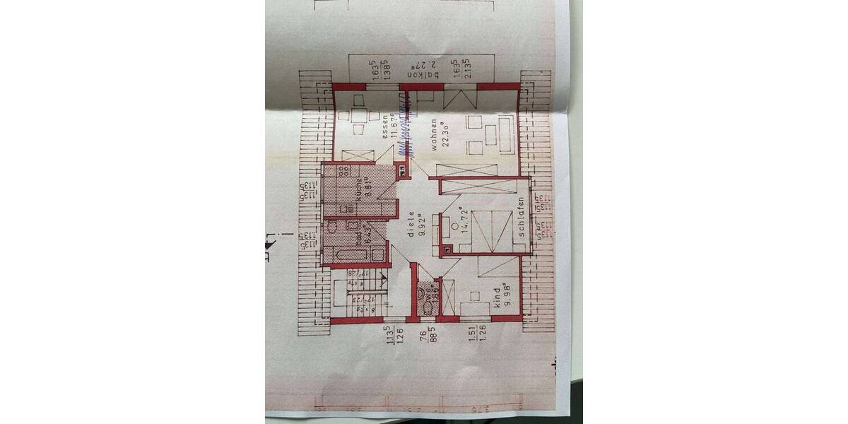 Etagenwohnung Forchheim - 3 Zimmer, 100 m&sup2;, 980&euro; | Angebot:26803825
