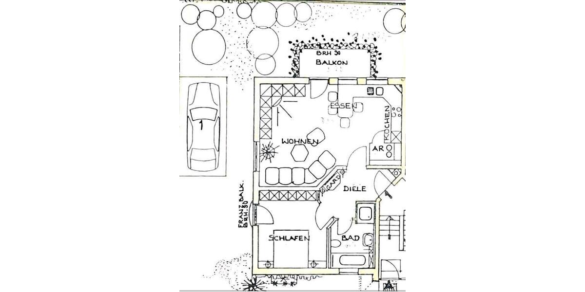 Hochparterre Breitengüßbach - 2 Zimmer, 62 m&sup2;, 188.000&euro; | Angebot:26904596