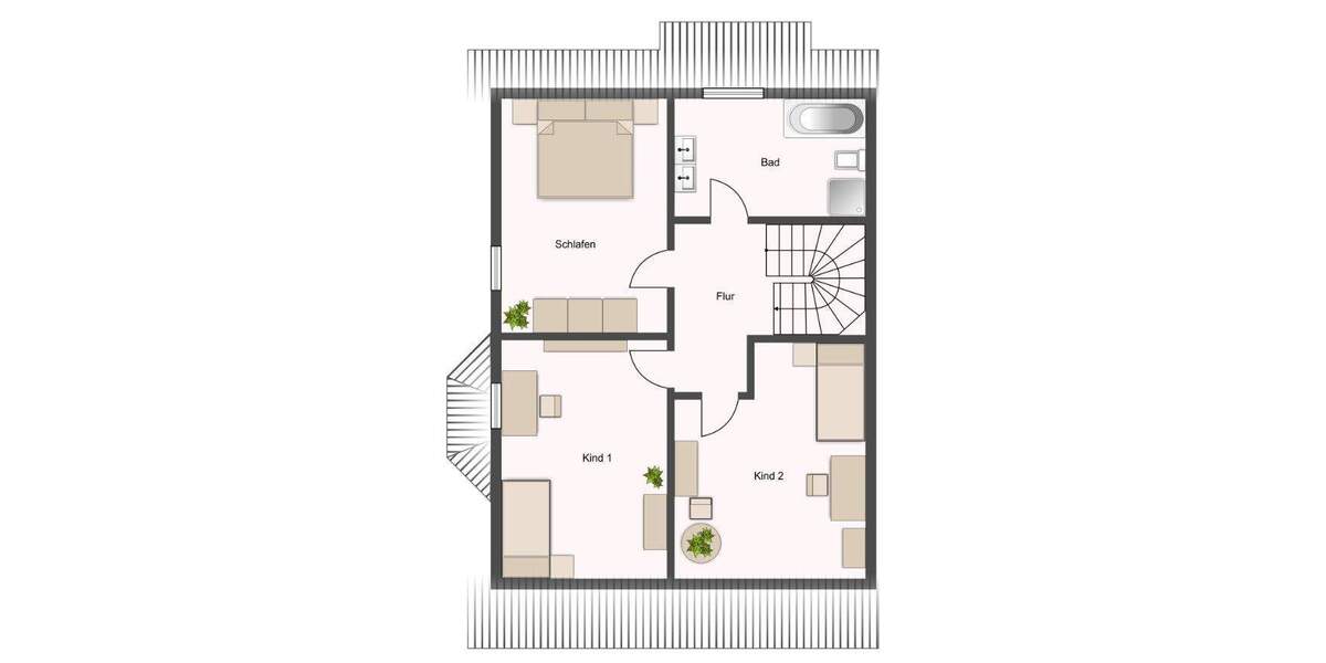 Doppelhaushälfte Pommersfelden - 5 Zimmer, 124 m&sup2;, 399.000&euro; | Angebot:25748958